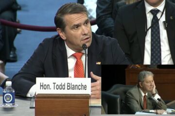 President Trump speaks as Todd Blanche nomination fight continues in the Senate