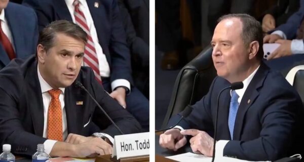 Todd Blanche testifies during a Senate Judiciary Committee confirmation hearing