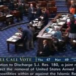 U.S. Capitol building as Senate votes on Iran war powers resolution