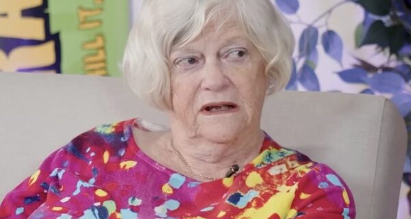 Ann Widdecombe speaking at a public event
