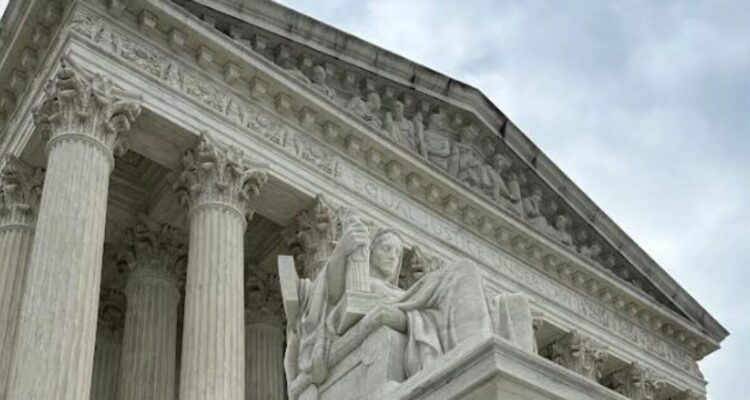 Chief Justice John Roberts at the Supreme Court during the birthright citizenship ruling
