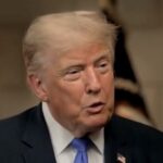 President Donald Trump reacts to Alex Vindman losing the Florida Democratic Senate primary