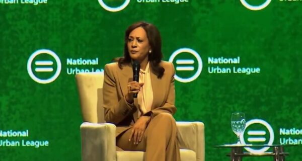 Kamala Harris speaks at the National Urban League Conference while previewing possible 2028 policy proposals