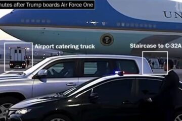 Report about President Donald Trump's secret flight from Turkey on a smaller military aircraft