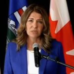 Alberta Premier Danielle Smith warns that cutting off oil exports to the United States would devastate Canada’s economy
