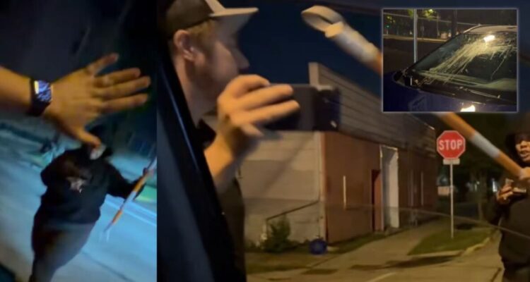 Nick Sortor and Karlyn Borysenko report being threatened and attacked near a Madison autonomous zone