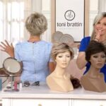 QVC personality Toni Brattin during a live wig demonstration that produced a viral verbal slip