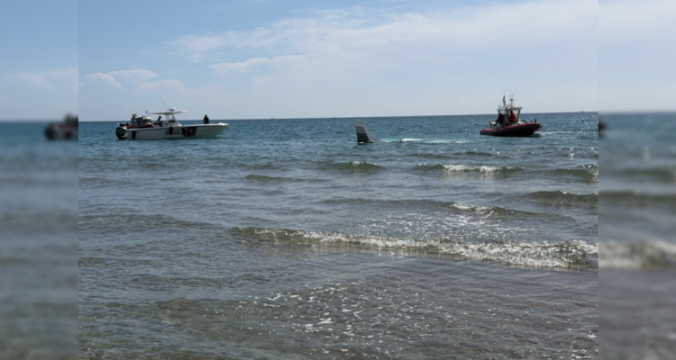 Young pilot Faith Tenkley makes an emergency ocean landing near Boca Raton as rescuers respond