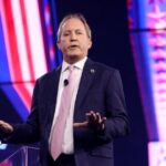 Ken Paxton and James Talarico in a dispute over a post by Bo French