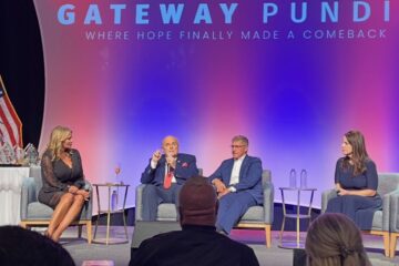 Rudy Giuliani speaking with Lara Logan about his claims regarding January 6