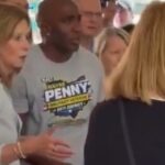 Video showing Patrick Havas entering a campaign tent at the Canfield Fair