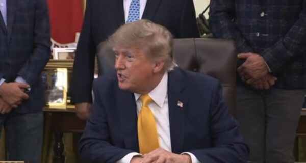 President Donald Trump speaks with ABC reporter Rachel Scott about Iran and Pickaxe Mountain