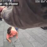 NYPD bodycam footage shows officers confronting a knife-wielding woman in Times Square