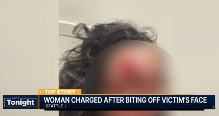 Downtown Seattle’s Third Avenue, where a reported assault left a woman with a forehead injury