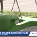 Two young sisters faced charges after a playground swing broke in Springdale, Pennsylvania.