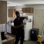 Home security footage reportedly shows a caregiver pouring a substance into a water bottle for a disabled man in Lake Charles