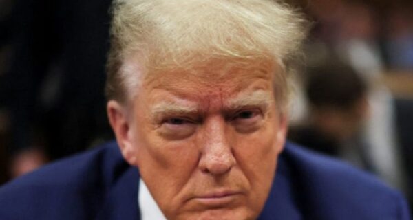 President Donald Trump reacts to the Supreme Court blocking Missouri’s GOP-favored congressional map