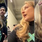 Brandi Kruse wearing an XX-XY Athletics shirt at a Portland Thorns game