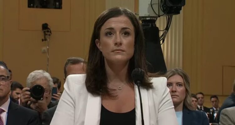 Cassidy Hutchinson during her January 6 congressional testimony