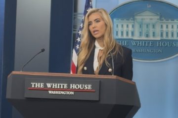 Katie Zacharia confirms her departure as White House press secretary while praising President Trump