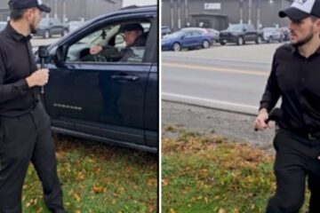 Video of an alleged SUV incident involving Maine Wire reporter Joe Sokol outside a Bangor treatment center