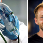 Andy Hodge’s hospital case following a severe work-related leg injury, as described by his sister