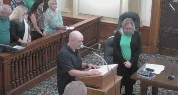 Ottumwa City Council meeting where an invocation ended with “Hail Satan”