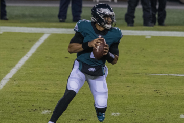 Philadelphia Eagles quarterback Jalen Hurts