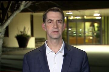 Tom Cotton and Donald Trump at the center of a dispute over the Sunshine Protection Act
